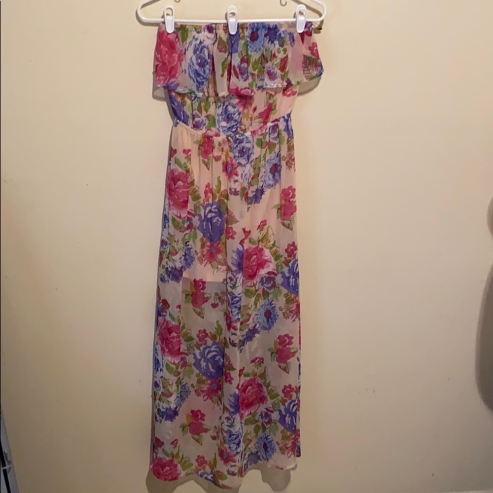 Floral maxi dress